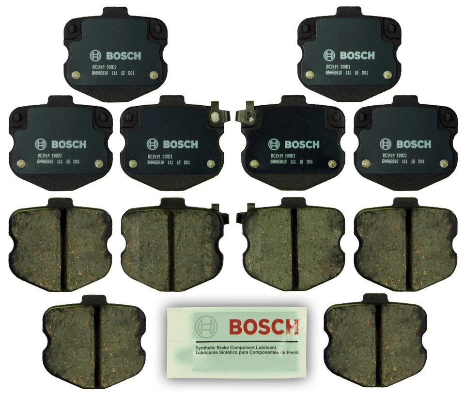 Disc Brake Pad Set Bosch BC1419 fits 2010 Chevrolet Corvette - Image 4 of 4