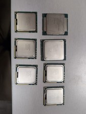 Lot Of 7 Server CPUs E5-1620V3, E5-1620, E5620, 2-E5506, W3520, W5580. Tested