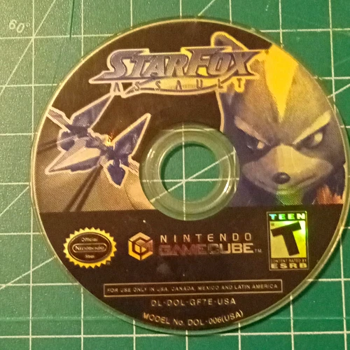 Star Fox Assault Nintendo GameCube Game Disc Only NTSC-U/C T Nintendo