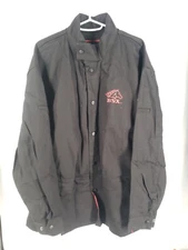 Revco BSX RN60246 Black Welding Long Sleeve Jacket Mens XXL 2XL Band Collar