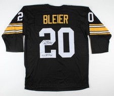Rocky Bleier Signed Pittsburgh Steelers Jersey Inscribed 