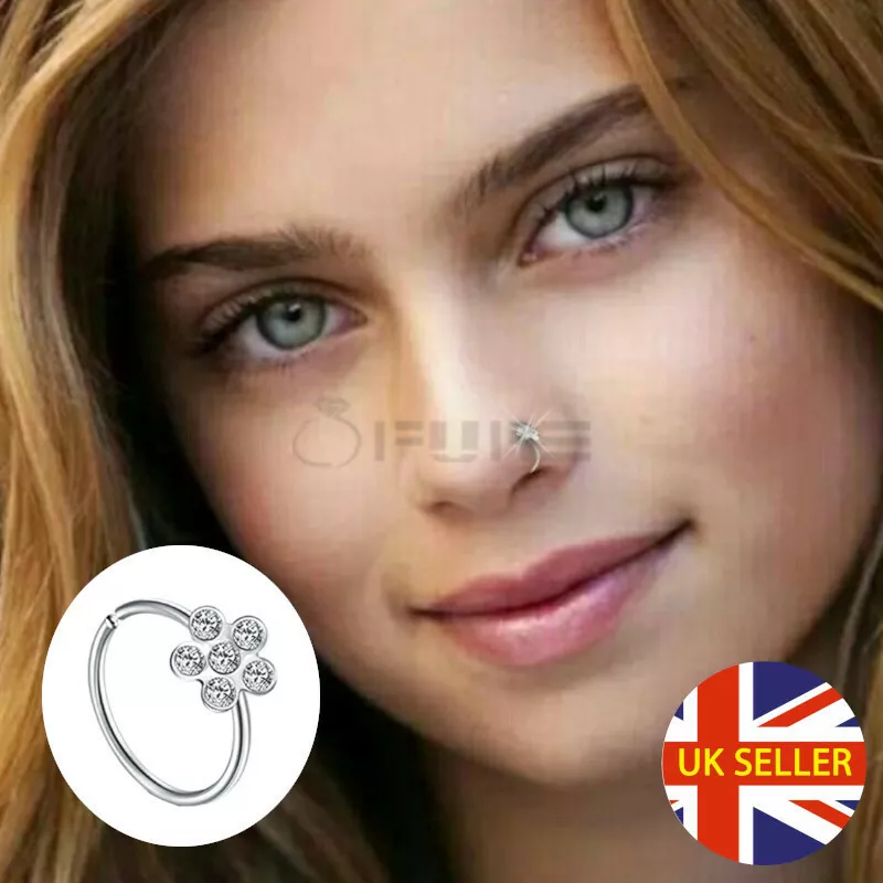 8mm nose stud clearance