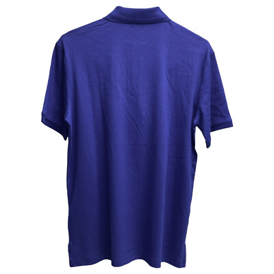 Polo Ralph Lauren Mens Short Sleeve Shirt Royal Blue Cotton Jersey