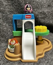 Vintage 1995 Rare/Hard To Find Playskool Weebles Wobble Playground Treehouse