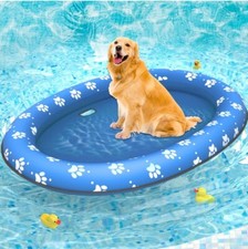 Dog Float Raft - Inflatable Dog Swimming Float for Summer Large 