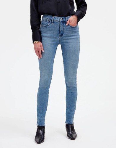 Madewell 10" High-Rise Roadtripper Authentic Jeans in Pomona Wash 27 NWT NR528
