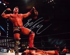 Brian Cage Signed 11x14 Photo BAS COA AEW ROH PWG Lucha Libre AAA Impact Auto 18
