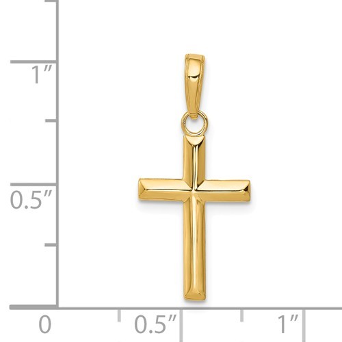 Sterling Silver Latin Cross Pendant - PG95535