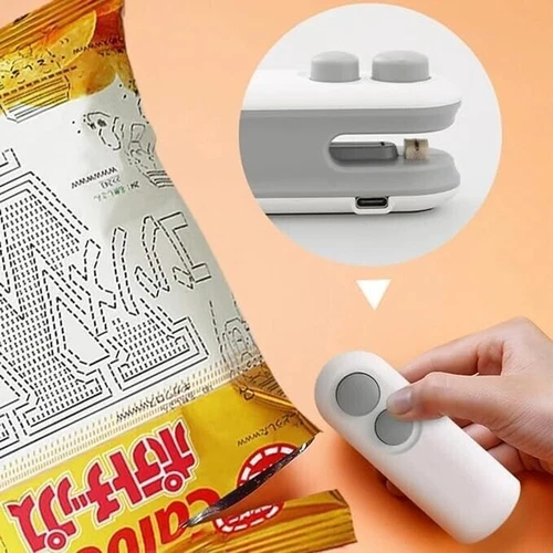 1/2p Chip Bag Resealer Portable Mini Package Air Tight Re Sealer Snack Seal Heat - Picture 3 of 14