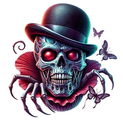 Wall Decal Sticker Horror Movie Villain Wall Sticker 18X18cm Large