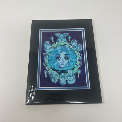 2024 Disney Parks Haunted Mansion Somewhere Beyond 6x8'' Mini Print Chris Uminga