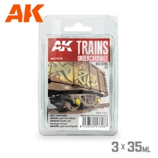 AK Interactive: Trains Undercarriage - Weathering Set - AK7010