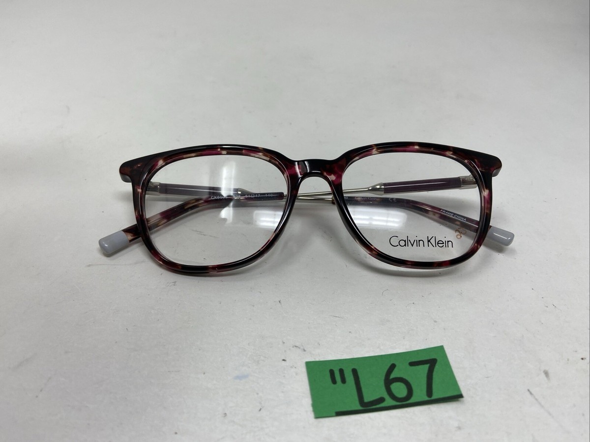 Calvin Klein CK6008 528 Purple Eyeglasses 51-17-140, Frames Only CK6008 Eyeglasses Frames by cK Calvin Klein main image 2
