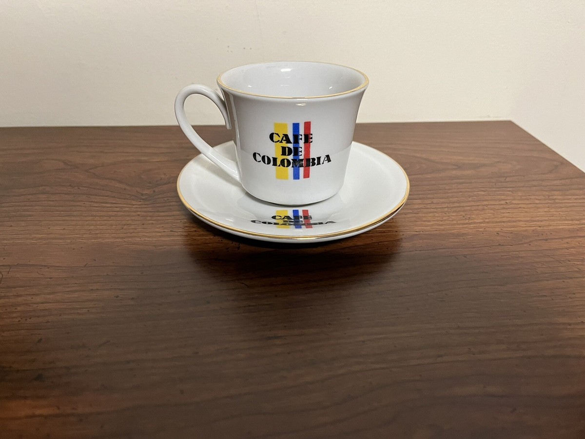 Cafe de Colombia Espresso Cup & Saucer, Diamante 
