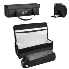 Battery Storage Bag Fireproof Explosion-Proof For Electric Bicycle E-Bike Parts