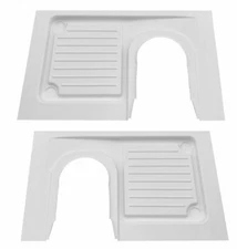 Left Hand or Right Hand Shower Tray, for Campervan Thetford C223 & C224 Toilets