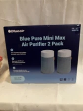 Blueair Pure Mini Max Air Purifier, 2-pack