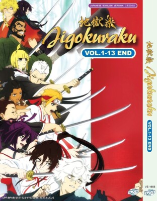 DVD Anime Hell's Paradise: Jigokuraku Vol.1-13 End English Dubbed