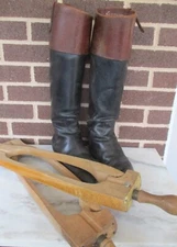 Stombocks Washington Riding Boots with Cap.t S Marshall Wood Shoe Trees -England