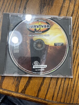 Survivor: The Interactive Game (PC 2001, Infogrames) Rated E, No Inserts