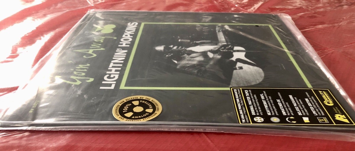 Lightnin' Hopkins GOIN' AWAY Analogue Productions STEREO 180g