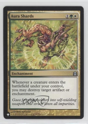 2020 Magic: The Gathering - List Mystery Aura Shards (Commander 2011) #182 14sx