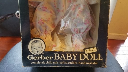 Vintage 1979 Atlanta Novelty 17" African American Gerber Baby Doll In Box - Picture 5 of 10