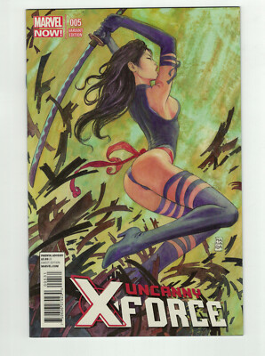 Uncanny X-Force #5 - Milo Manara Cover 1:50 Variant - Marvel Comics