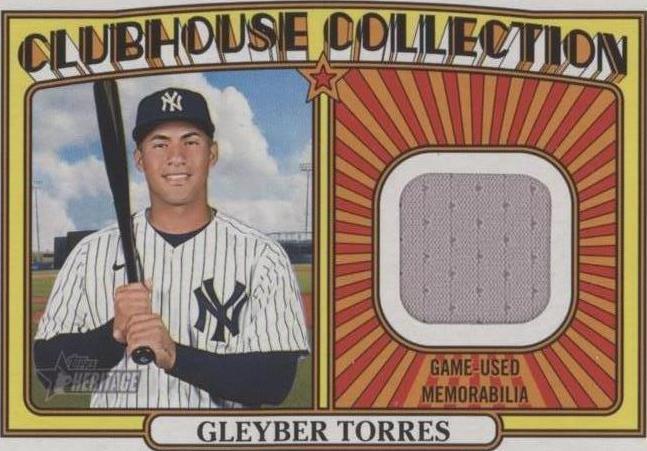 2021 Topps Heritage High Number - Gleyber Torres #CC-GT - 1 of 1