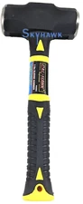 Cal Hawk 3Lbs BLACK POWDER COATED Fiber Glass Handle Sledge Hammer PRO Tools