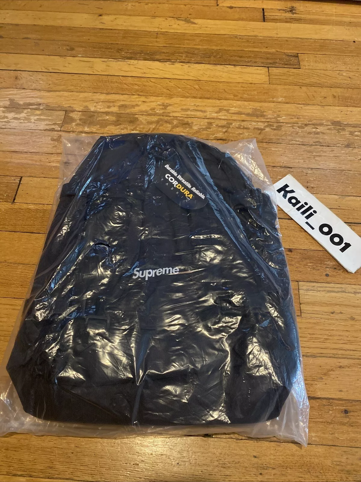 Sac à dos Supreme noir FW19 B