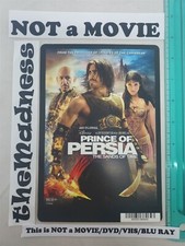 Prince of Persia The Sands of Time Backer Card NOT DVD OR MOVIE Jake Gyllenhaal