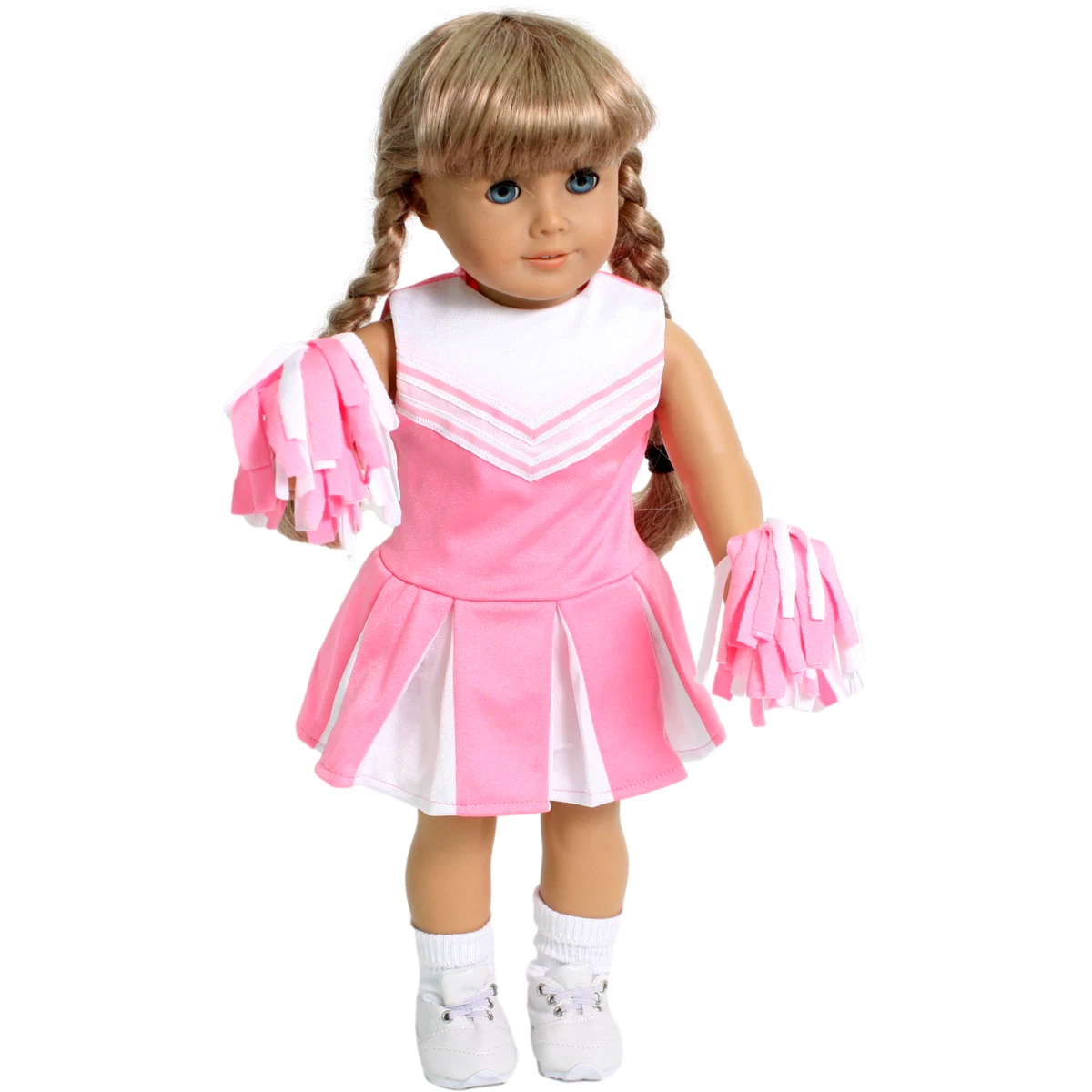 Pink Cheerleader Outfit 18 Doll Clothes for American Girl Dolls