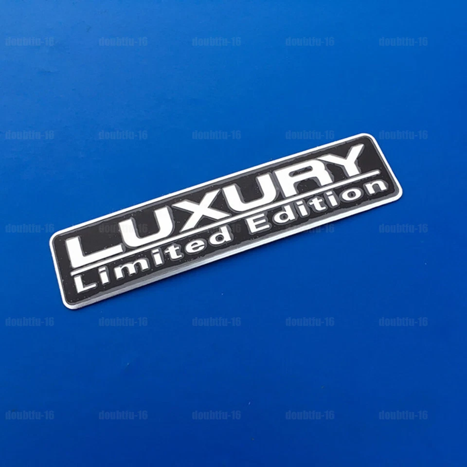 Coche 3D Lujo Edición Limitada Logo Metal Emblema Insignia Adhesivo Calcomanía Accesorios Foto 3 de 4