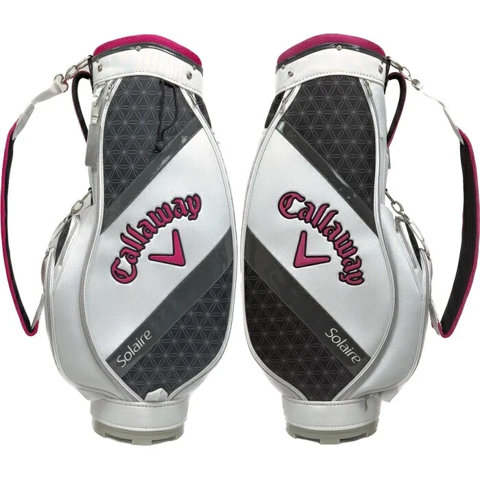 Callaway Golf Entry Cart Bag Solaire 8.5 x 47in Lightweight 6-way Ladies Pink - Image 2 of 4