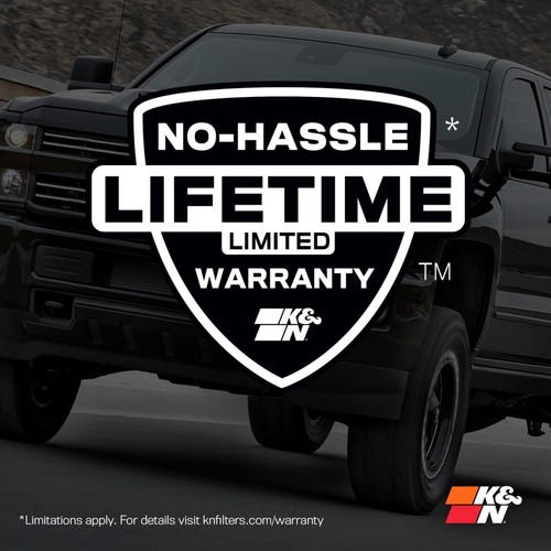 K&N High-Flow Performance Air Filter for Silverado Sierra Yukon Tahoe 5.3L - Picture 7 of 13
