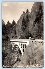 RPPC Bridge - Columbia River Highway OREGON Postcard