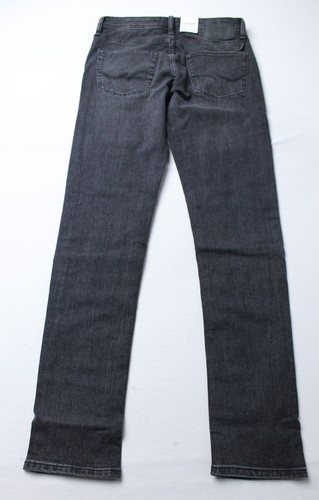 Jack & Jones Men's Glenn Slim Fit Tapered Jeans BL1 Black Denim Size 30x34 NWT - Picture 3 of 4