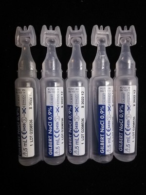 saline 5 eye drops