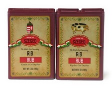 Szeged Rib Rub 5oz. , 2 Pk YANKEETRADERS FREE SHIPPING