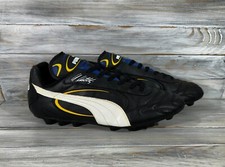 Vintage Puma Lothar Matthaus U.Mettl Football Cleats Boots Very Rare Retro