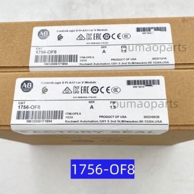 1756-OF8 US 1756OF8 ControlLogix PLC Output Module Ser A NEW TX | eBay