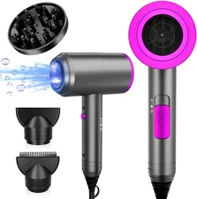    Ionic Hair Dryer 180, 1800W Professional Blow Dryer (with Powerful AC Motor)