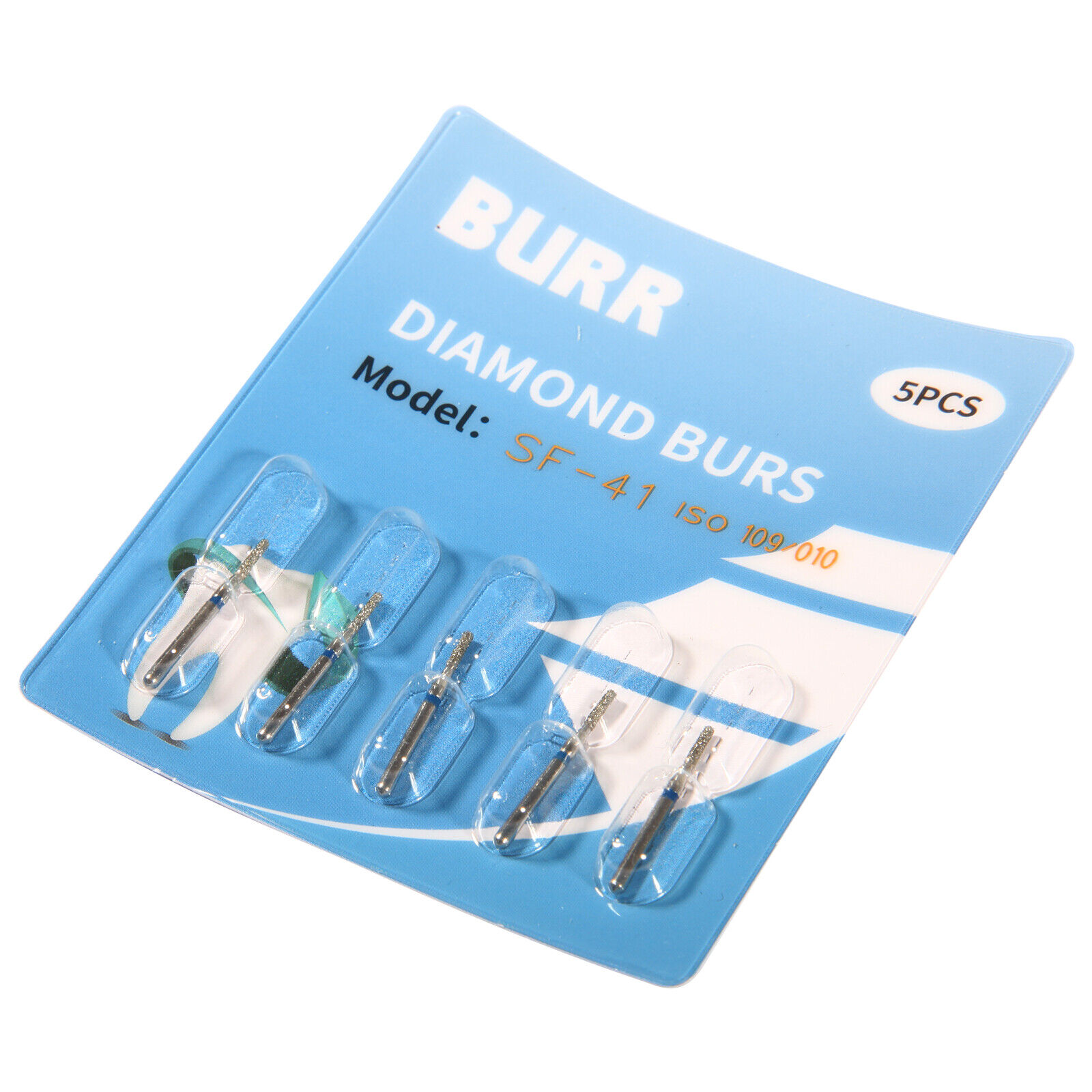 1-100 DENTAL FRESE DIAMANTATE PER TURBINE DENTISTA ODONTOTECNICO FG 1.6mm PUNTE - Zdjęcie 595 z 884