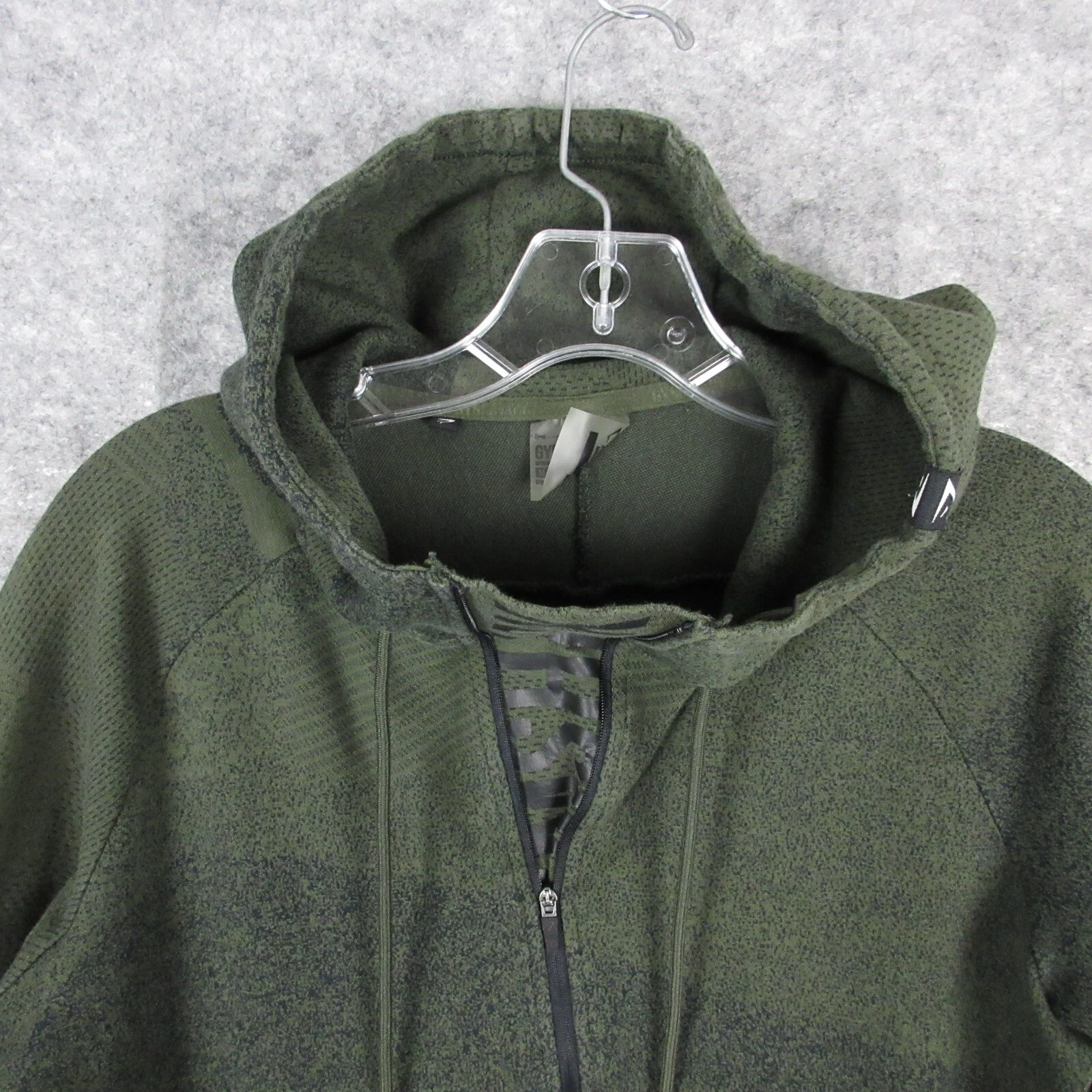 gymshark ultra jacquard camo sweatshirt pocket tech hoodie