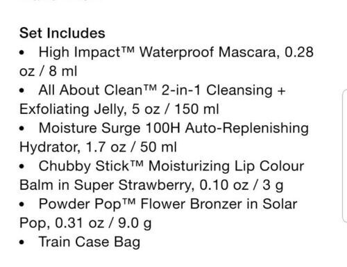Clinique Summer day essentials gift set 5 FULL Products. NIB Value $170.00