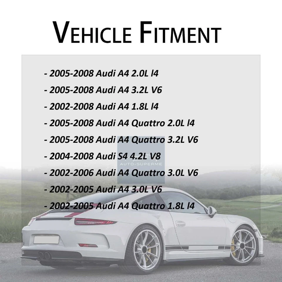 Juego de manguera de freno delantera Dorman 2x para Audi A4 Quattro 2005 2006 2007 2008 2,0 L Foto 2 de 4