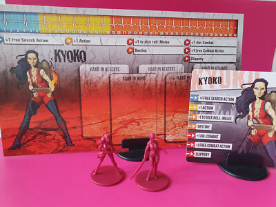 ZOMBICIDE KYOKO Survivor 1st + 2nd Edition Survivor & Zombivor Figure