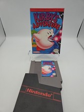 Kirby's Adventure (Nintendo NES, 1993) In Box No Manual/REG Crisp Box