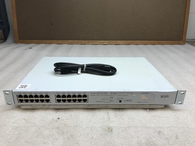 3Com SuperStack 3 4400 PWR 3C17205 24 Port POE Managed 10/100 Switch